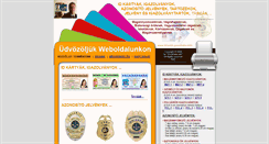 Desktop Screenshot of idcards.goosfraba.info